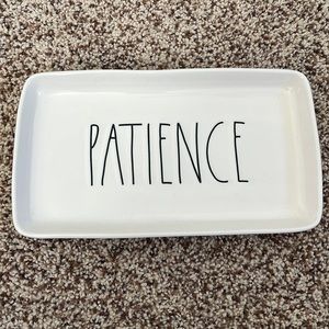Rae Dunn “Patience” Trinket Tray